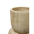 Wazon betonowy ceramiczny Kremowy Beżowy Boho 31cm